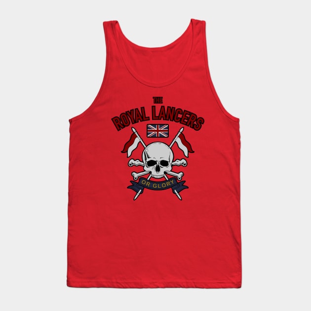 Royal Lancers Tank Top by Firemission45